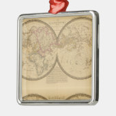 Parijs 2 metalen ornament (Links)