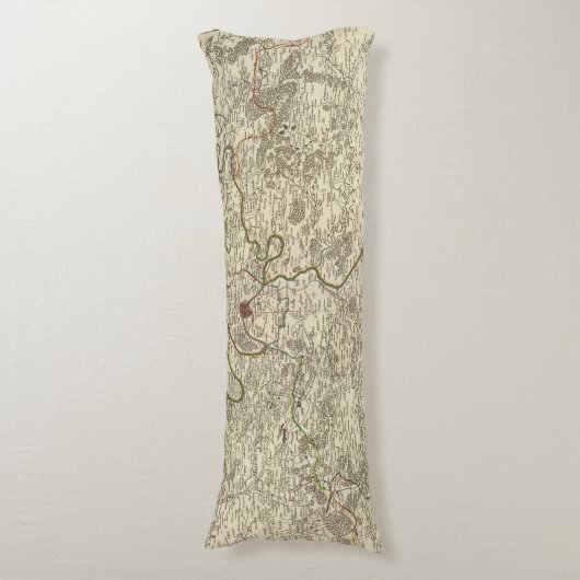 Parijs 3 lichaamskussen (Voorkant Verticaal)