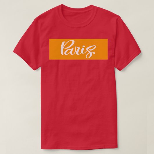 Parijs 3 t-shirt (Design voorkant)