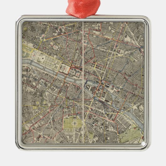 Parijs 4 metalen ornament (Voorkant)
