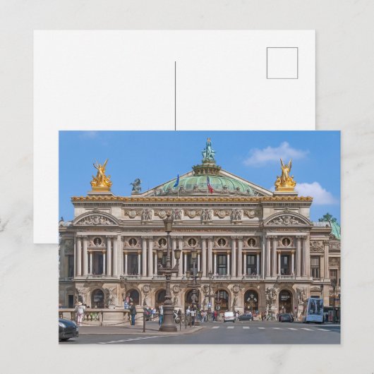 Parijs # 55 briefkaart (Voorkant / Achterkant)