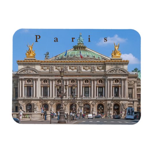 Parijs # 55 magneet (Horizontaal)