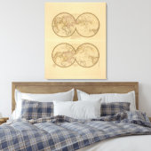 Parijs 5 canvas afdruk (Insitu (Slaapkamer))