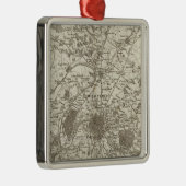 Parijs 5 metalen ornament (Rechts)