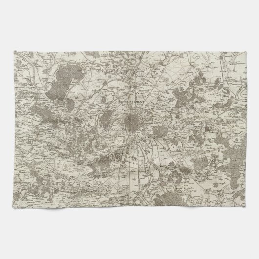 Parijs 5 theedoek (Horizontaal)