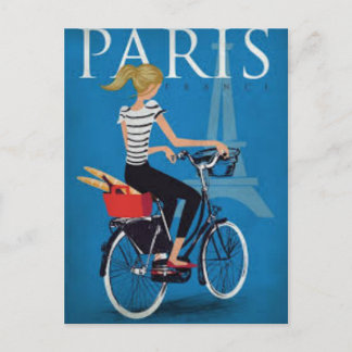 Parijs à Vélo Briefkaart