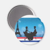 Parijs achtergrond magneet (Voorkant / Achterkant)