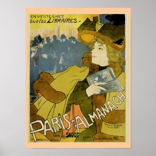 Parijs-Almanach Poster (Voorkant)