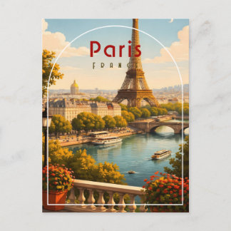 Parijs Ansichtkaart Briefkaart
