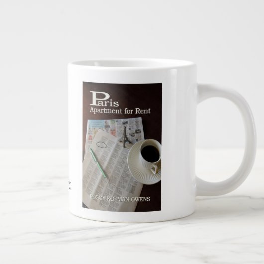 "Parijs-appartement voor huur" Grote Koffiekop (Rechts)