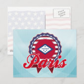 Parijs, AR Briefkaart (Voorkant / Achterkant)