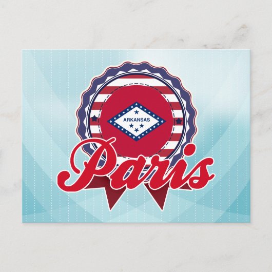 Parijs, AR Briefkaart (Voorkant)