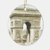 Parijs, Arc de Triomphe Keramisch Ornament (Links)