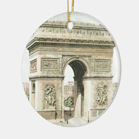 Parijs, Arc de Triomphe Keramisch Ornament (Links)