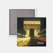 Parijs - Arc de Triomphe - Magneet (Voorkant / Achterkant)