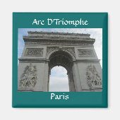 Parijs - Arc D'Triomphe Magneet (Voorkant)