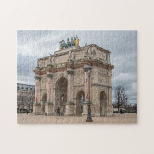 Parijs Arc du Carrousel uitzicht puzzel