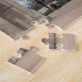 Parijs Arc du Carrousel uitzicht puzzel Legpuzzel (Zijkant)