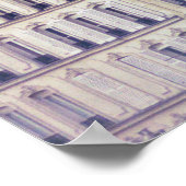 Parijs Architecture | Hoogste dakgebouw Poster (Hoek)