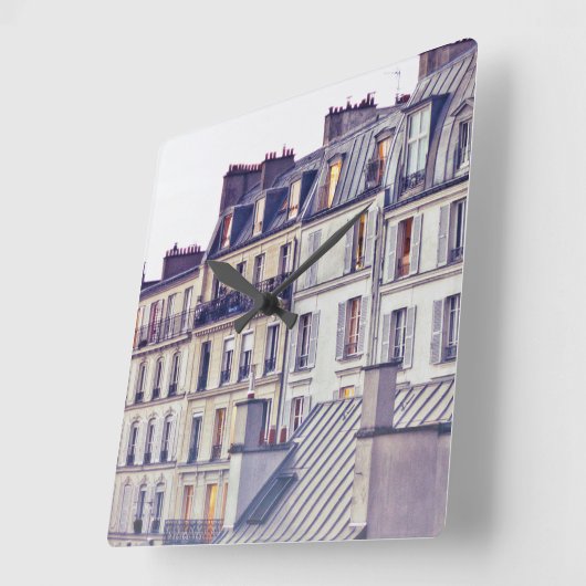 Parijs Architecture | Hoogste dakgebouw Vierkante Klok (Hoek)