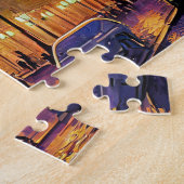 Parijs Art 2 Skyline Art fotopuzzels Parijs Frankr Legpuzzel (Zijkant)