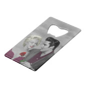 Parijs B&W 2 Creditkaart Flessenopener (Achterkant Gekanteld)