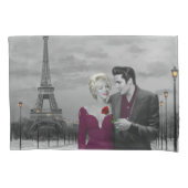 Parijs B&W 2 Kussensloop (Voorkant-Links)