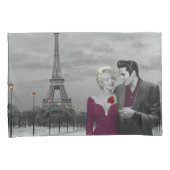 Parijs B&W 2 Kussensloop (Voorkant-Rechts)