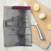 Parijs B&W 2 Theedoek (Quarter Fold)