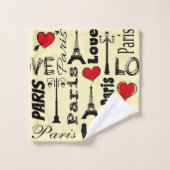 Parijs Bad Handdoek (Wasdoekje)