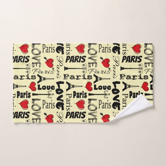 Parijs Bad Handdoek (Handdoek)
