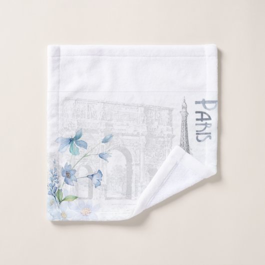 Parijs Bad Handdoek (Wasdoekje)