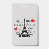 Parijs Badge (Achterkant)