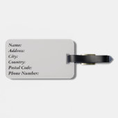 Parijs Bagagelabel (Achterkant horizontaal)