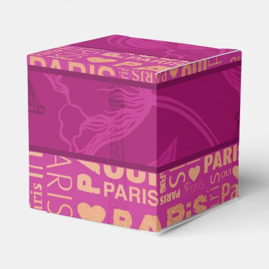 Parijs Bedankdoosjes (Achterkant)