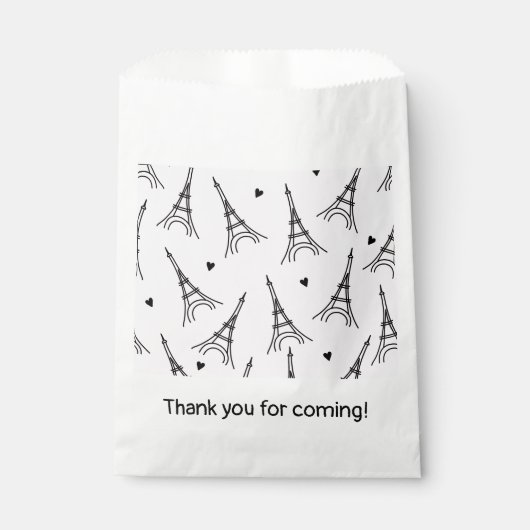 Parijs Bedankzakje (Voorkant)