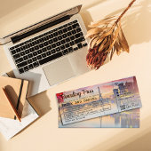 Parijs Bestemming Boarding Pass Bruiloft Kaart