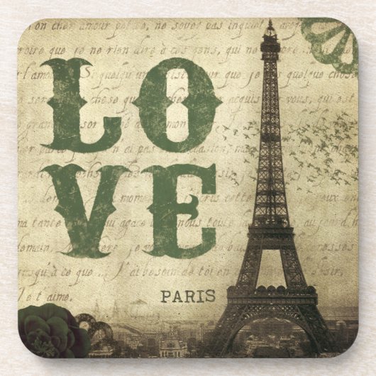 Parijs Bier Onderzetter (Voorkant)
