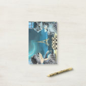 Parijs bij nacht Noten 4 "x 6" Post-it® Notes (Op bureau)