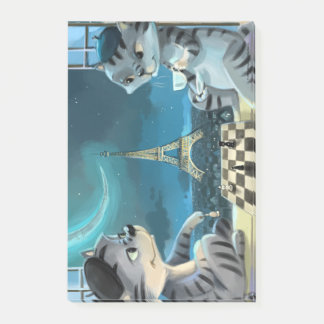 Parijs bij nacht Noten 4 "x 6" Post-it® Notes