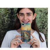 Parijs bij nacht van Gogh stijl Case-Mate iPhone Case
