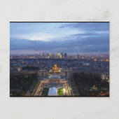 Parijs bij Night Briefkaart (Voorkant)