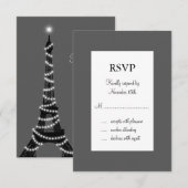 Parijs bij Night RSVP (Voorkant / Achterkant)