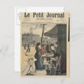 Parijs bij Zes Uur in de Ochtend Briefkaart (Voorkant / Achterkant)