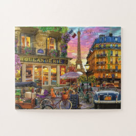 Parijs bij zonsopgang puzzel