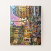 Parijs bij zonsopgang puzzel legpuzzel (Verticaal)