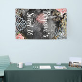 Parijs Bling Glamour Glitters Frankrijk Feest Bann Spandoek (Beurs)