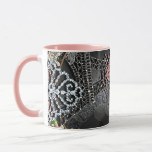Parijs Bling Glamour Glitters Frankrijk Meisjesach Mok