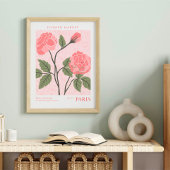 Parijs Bloemenmarkt Botanisch Poster