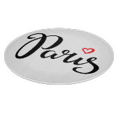 Parijs borstel met hart snijplank (Hoek)